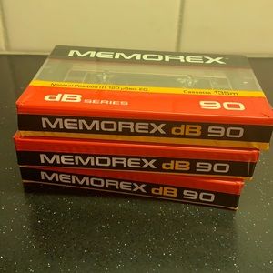 Memorex DB series 90 set of three
